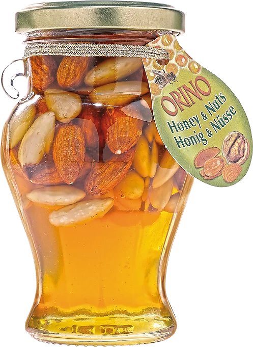 Amfora Honey with Nuts 250g – Honey