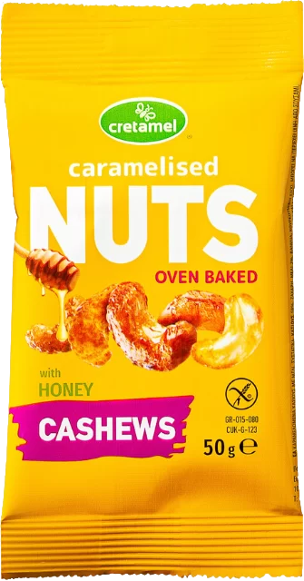 Caramelised Cashews 50g – Caramelised Nuts