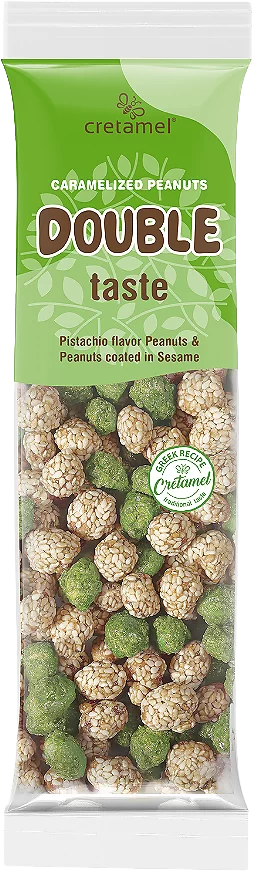 Caramelised Peanuts Double Taste Pistachio Flavor 150g – Caramelised Nuts
