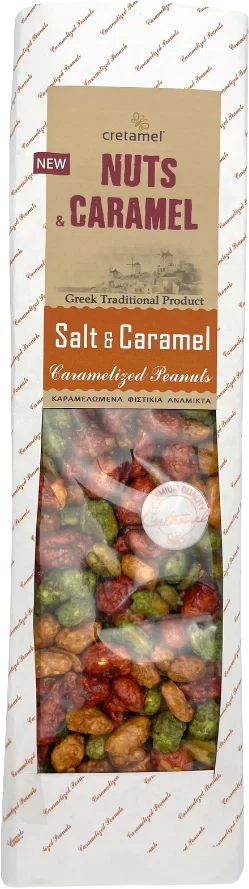 Caramelised Peanuts Nuts & Caramel Salt & Caramel Flavor 150g – Caramelised Nuts
