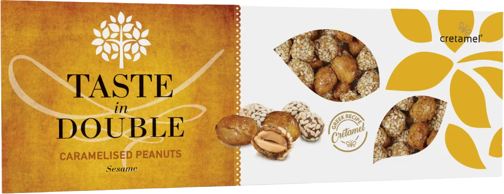 Caramelised Peanuts Sesame & Caramel Flavor 150g – Caramelised Nuts