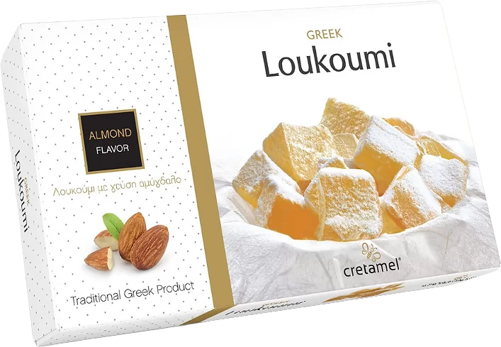 Greek Loukoumi Almond Flavor 300g – Loukoumi