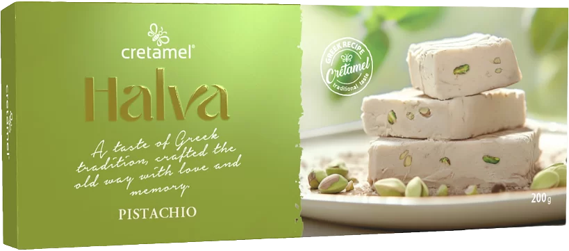 Halva Pistachio Flavor 200g – Sweets