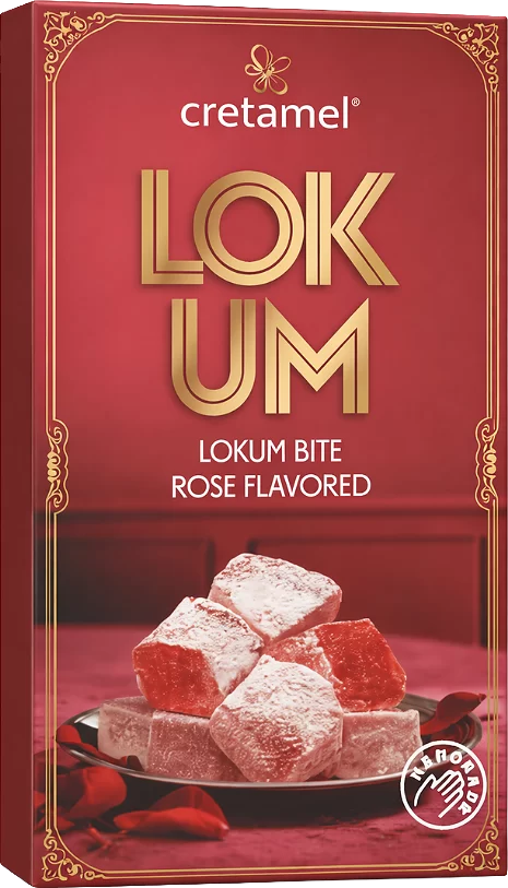 Lokum Bite Rose Flavor 200g – Loukoumi