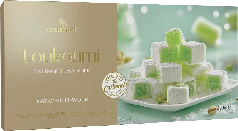 Loukoumi Gold Collection Pistachio Flavor 200g – Loukoumi