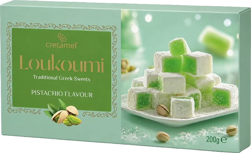 Loukoumi Pistachia Pistachio Flavor 200g – Loukoumi