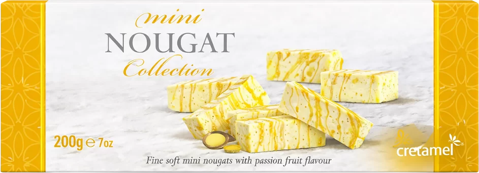 Mini Nougat Collection Passion Fruits Flavor 200g – Gift Boxes