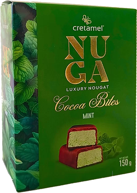 Mini Nuga Choco Bites Mint Flavor 150g – Nougat Choco
