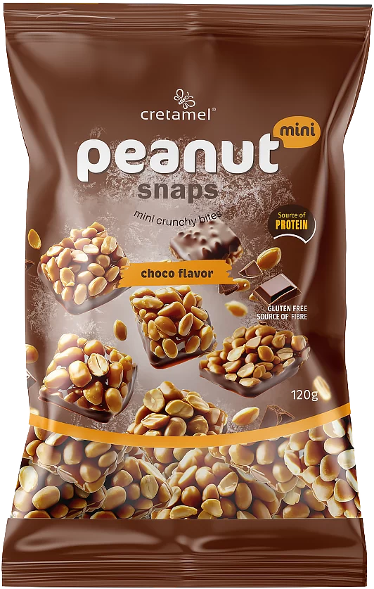 Mini Peanut Snaps Bottom Choco Coating 120g – Peanut Snaps
