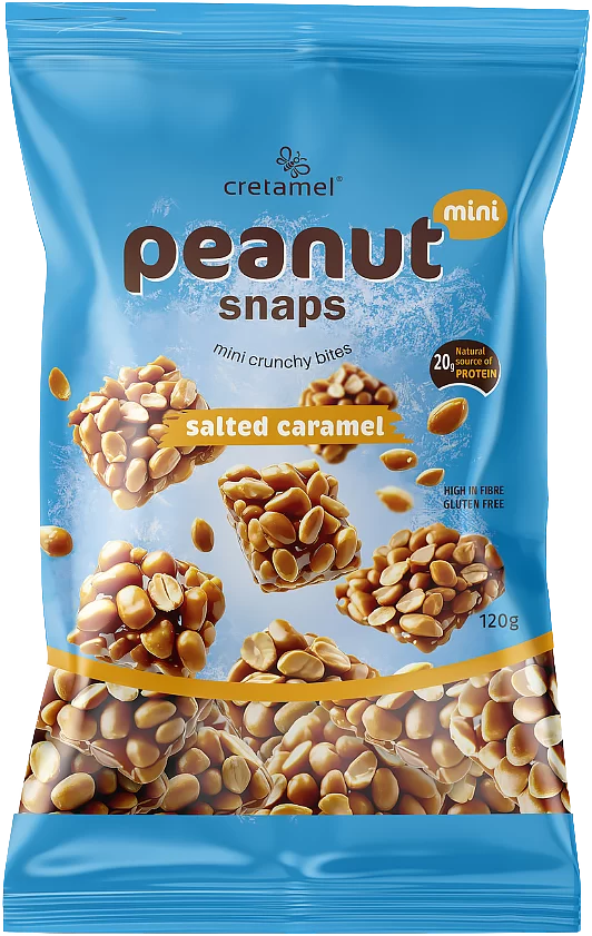 Mini Peanut Snaps Salted Caramel 120g – Peanut Snaps