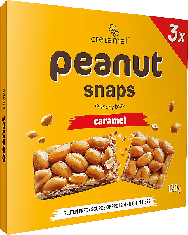 Multipack Peanut Snaps Caramel (Box) 120g – Peanut Snaps
