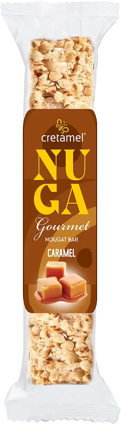 Nuga Gourmet with Caramel Topping 75g / 100g – Nougat