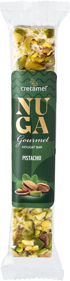 Nuga Gourmet with Pistachio Topping 75g / 100g – Nougat