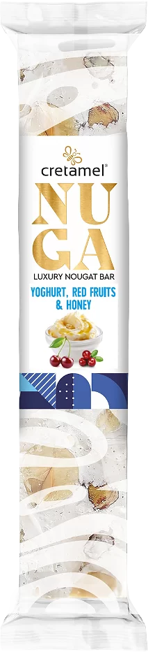 Nuga with Yoghurt, Red Fruits & Honey 70g – Nougat