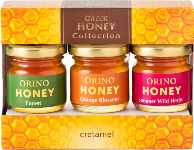 Orino Greek Honey Collection 3x40g – Honey