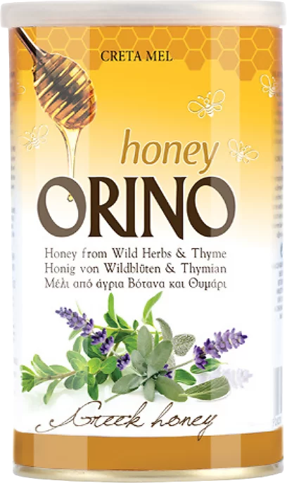 Orino Honey Metal Receptacle 400g / 900g – Honey